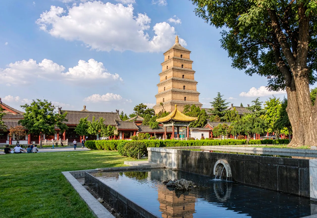 Big Wild Goose Pagoda in Xi'an