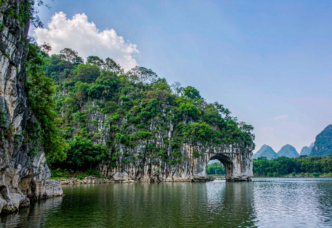 Elephant Trunk Hill on the Li River in Guilin